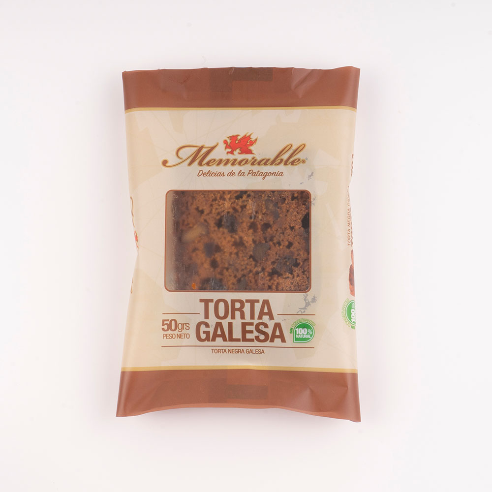 Caja de Porciones de Torta Galesa - 16 unidades