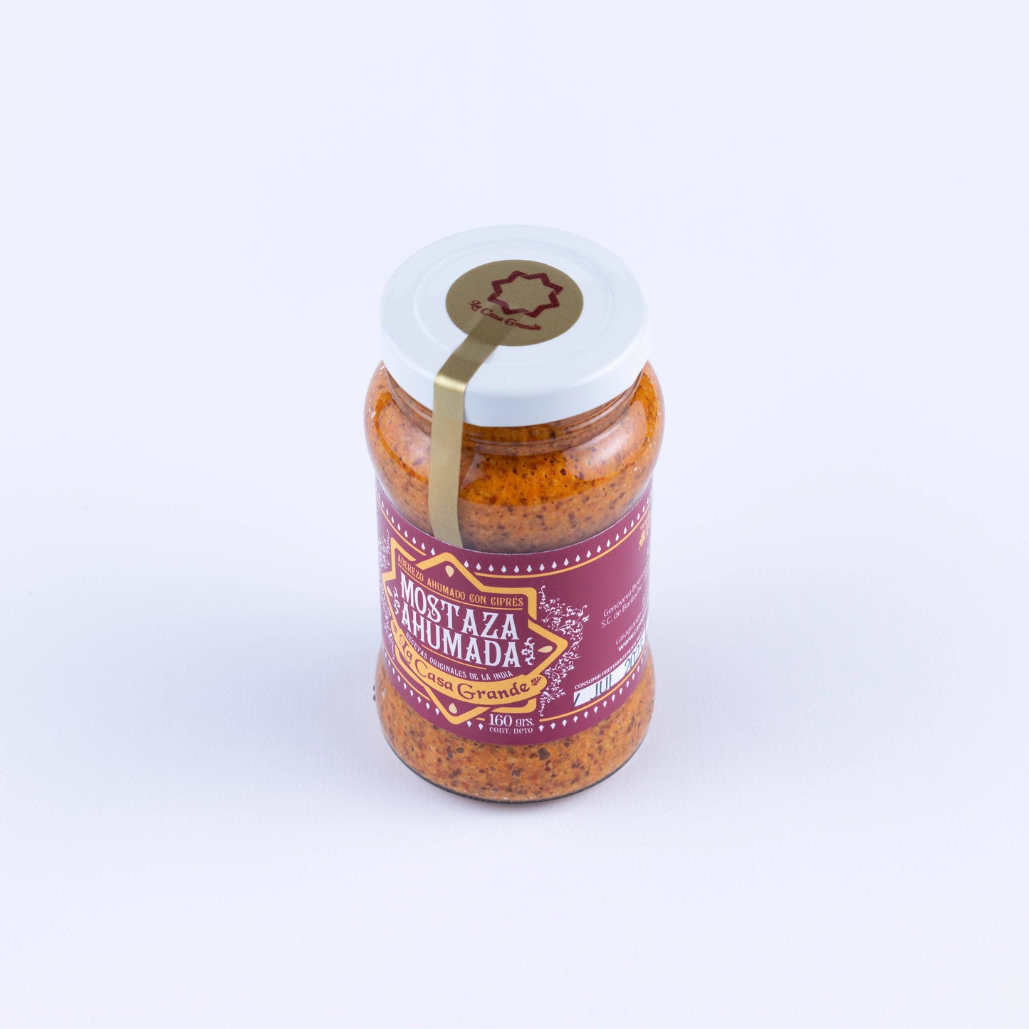 Mostaza Ahumada - 160 gramos - La Casa Grande