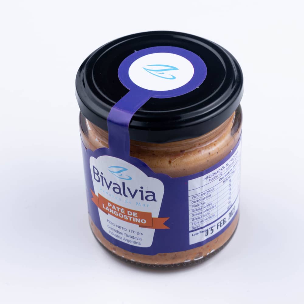 Paté Sabores de Mar - 170 gramos - BIVALVIA