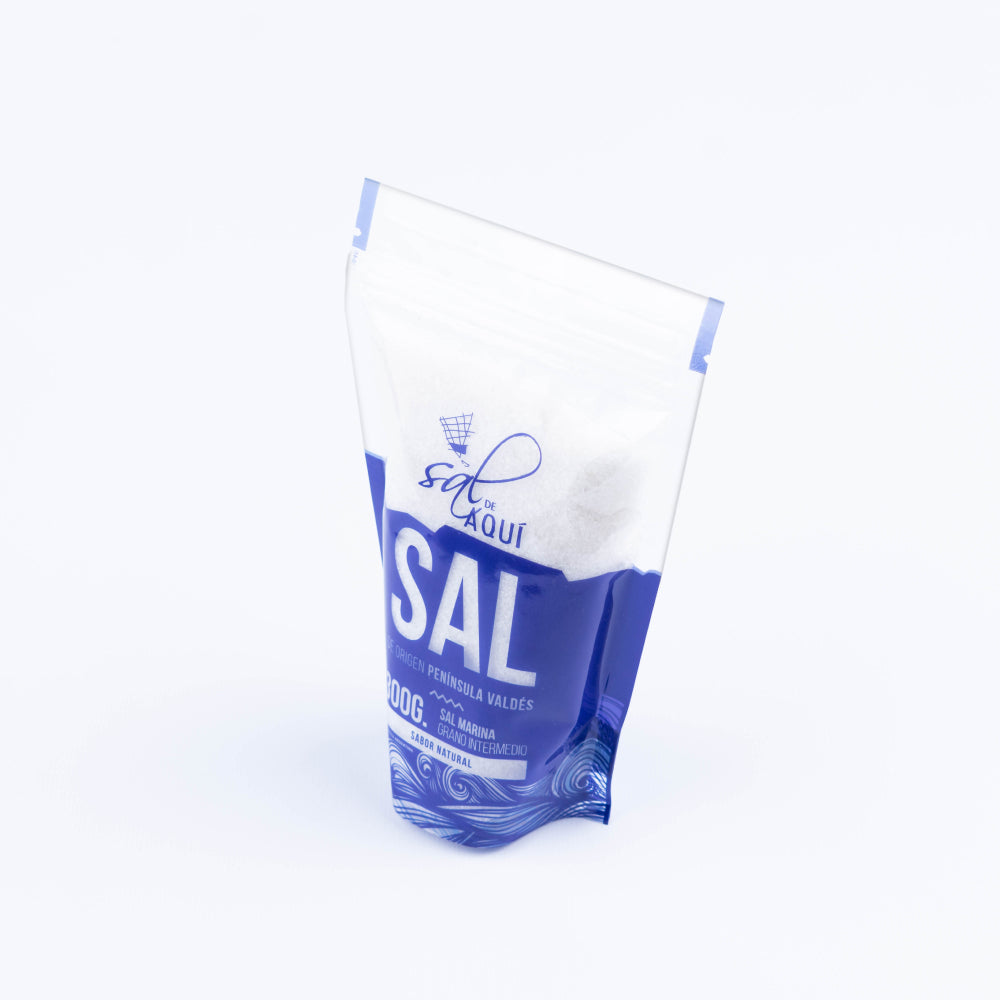 Sal Península Valdés - 300 gramos - SAL DE AQUÍ