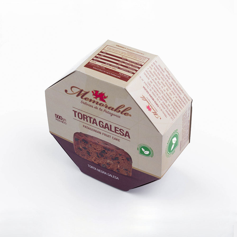 Torta Galesa - 500 gramos en Caja de Cartón