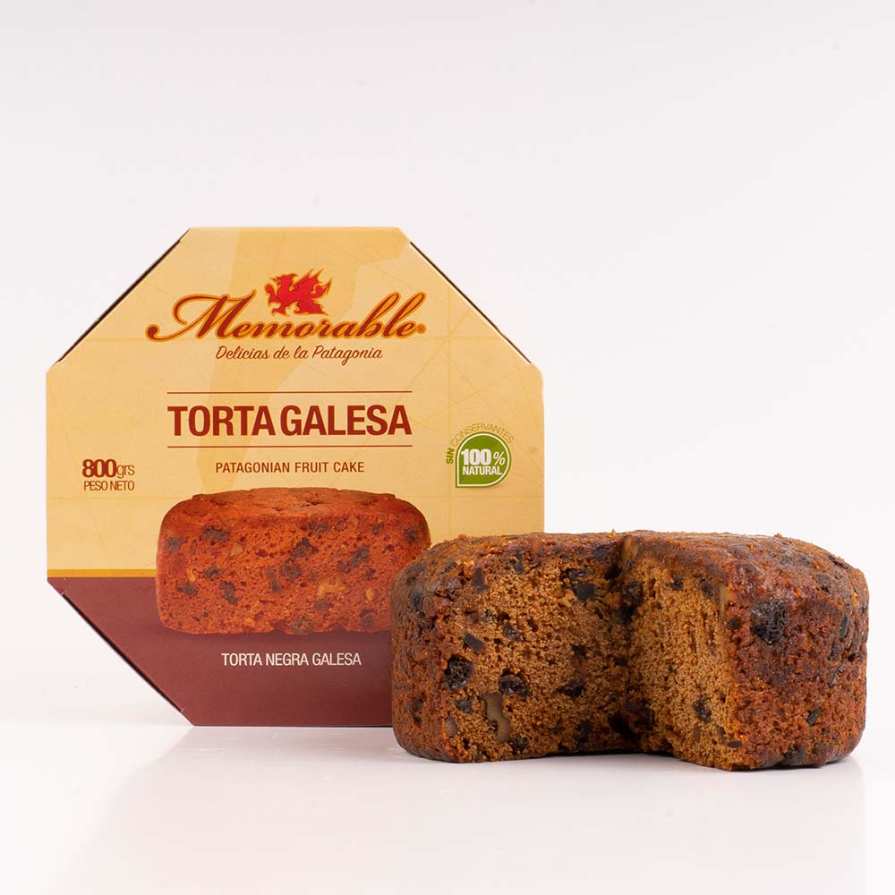 Torta Galesa - 500 gramos en Caja de Cartón