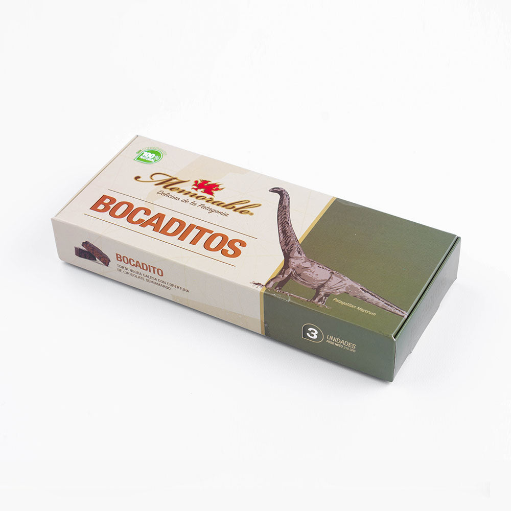 Caja de Bocaditos Torta Galesa - 3 Unidades