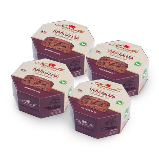 ¡PROMO x 4! – Torta Galesa 500 gramos en Caja de Cartón