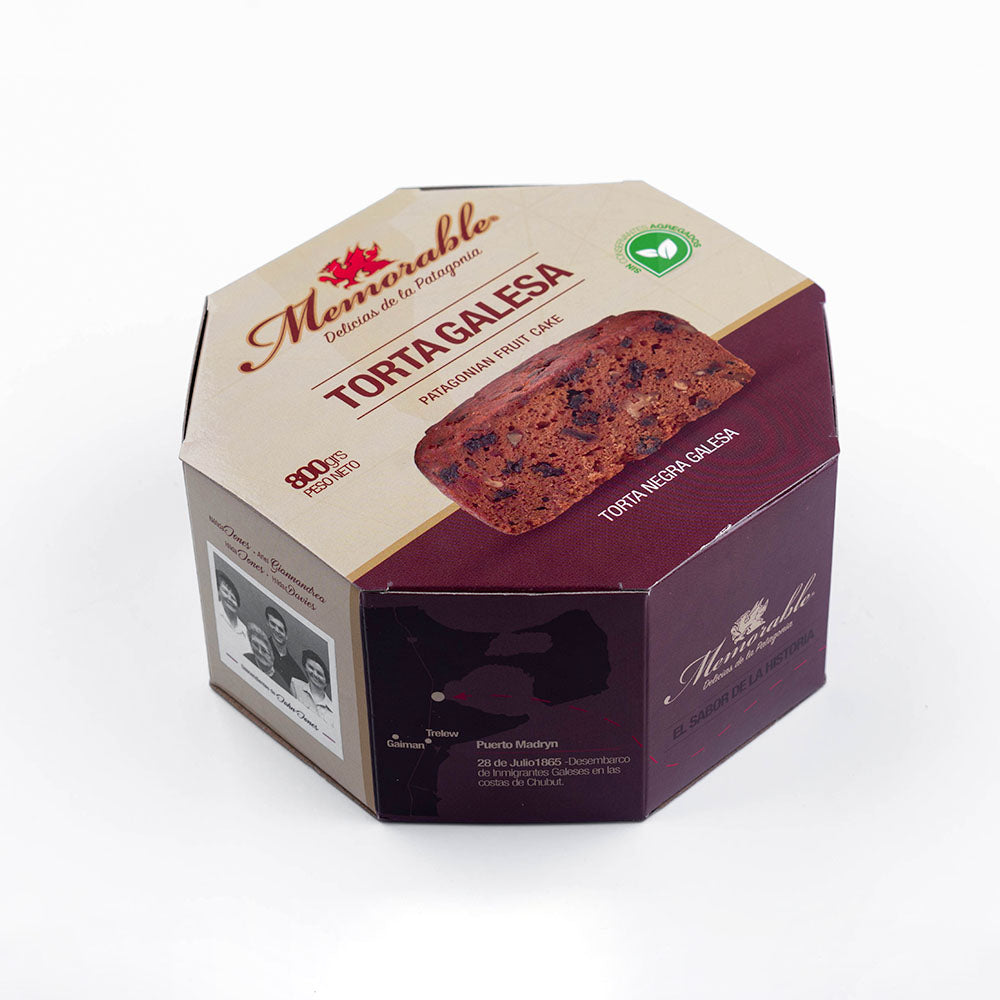 Torta Galesa - 800 gramos en Caja de Cartón